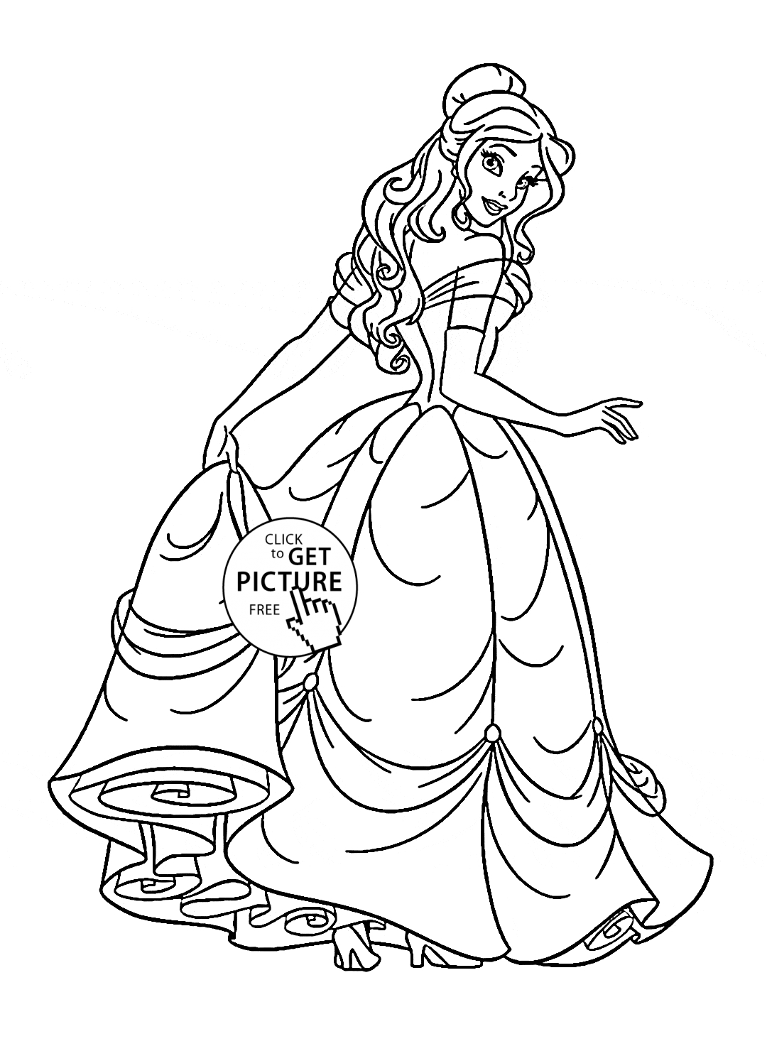 1080x1480 Best Of Belle Beauty And The Beast Coloring Pages Collection