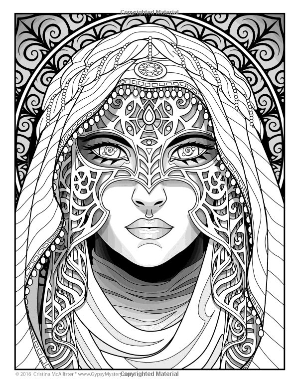 Beautiful Woman Coloring Pages at Free printable