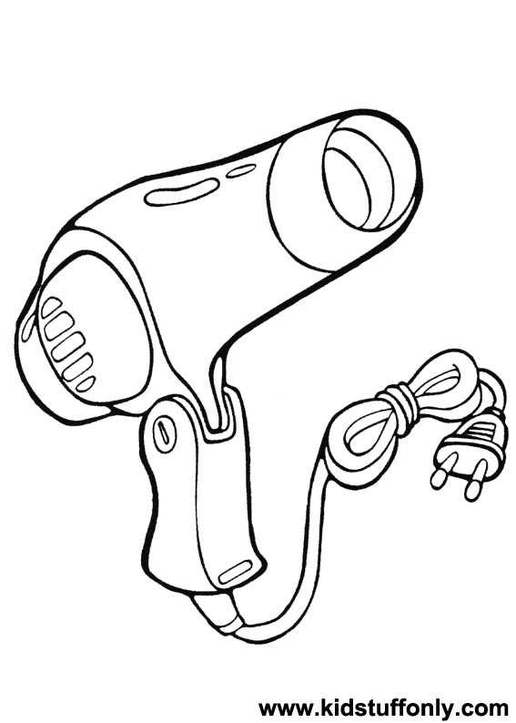 Beauty Salon Coloring Pages at GetColorings.com | Free printable