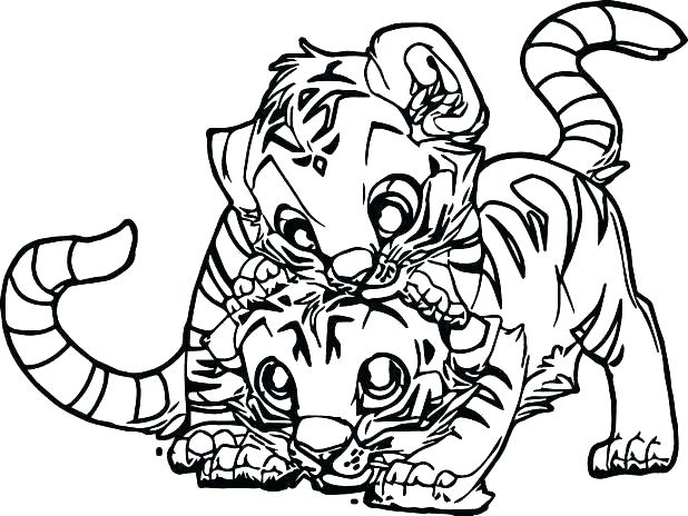 Bengal Tiger Coloring Page at GetColorings.com | Free printable