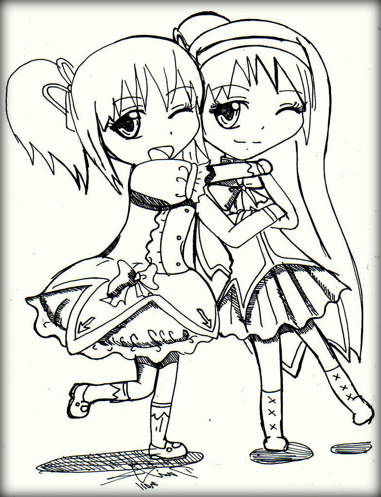 Best Friend Coloring Pages For Girls at GetColorings.com ...