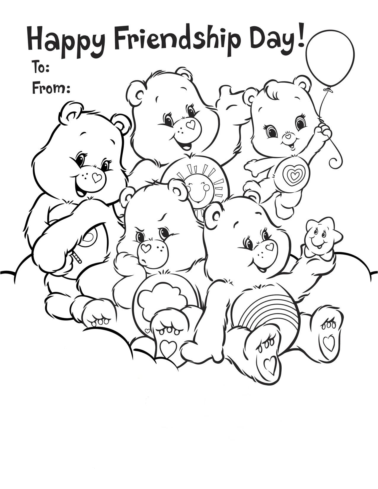 Best Friends Coloring Pages Printable at Free