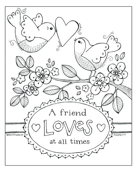 Best Friends Forever Coloring Pages At Getcolorings.com | Free