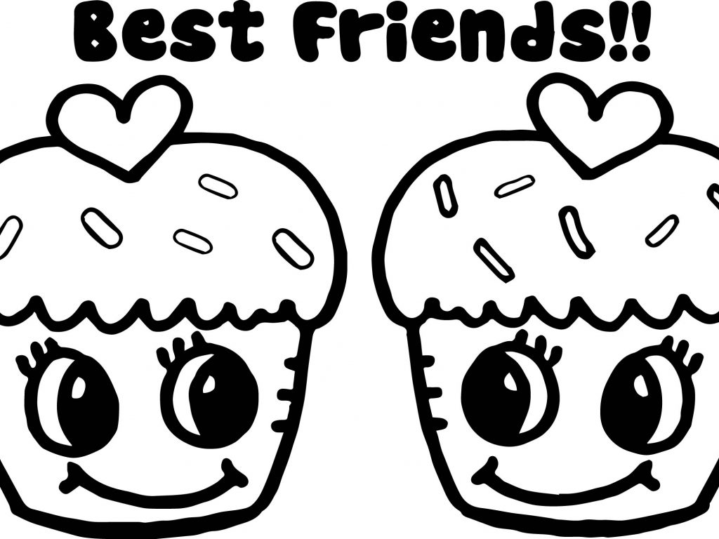 Best Friends Forever Coloring Pages at GetColorings.com | Free