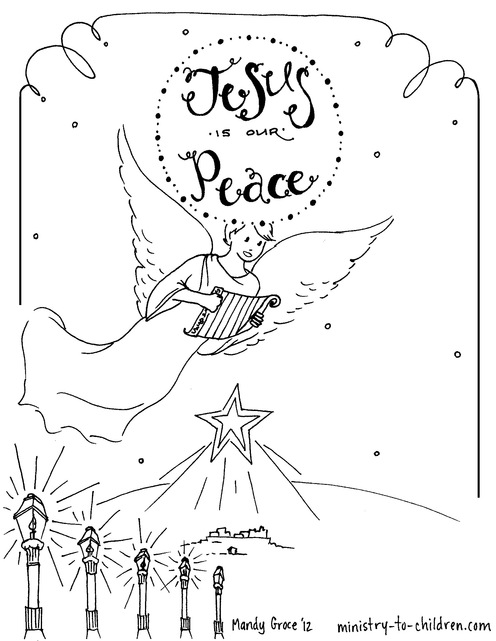 Journey To Bethlehem Coloring Pages at GetColorings.com | Free