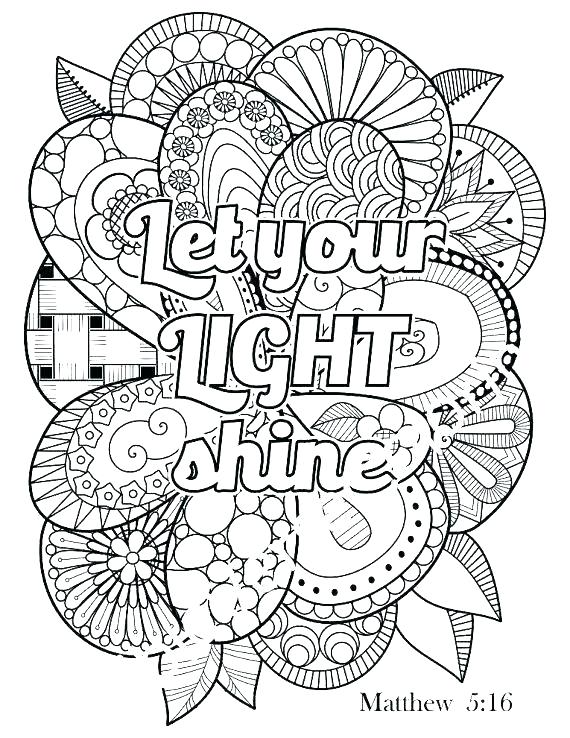 Bible Verse Coloring Pages For Adults At Free Printable Colorings Pages To