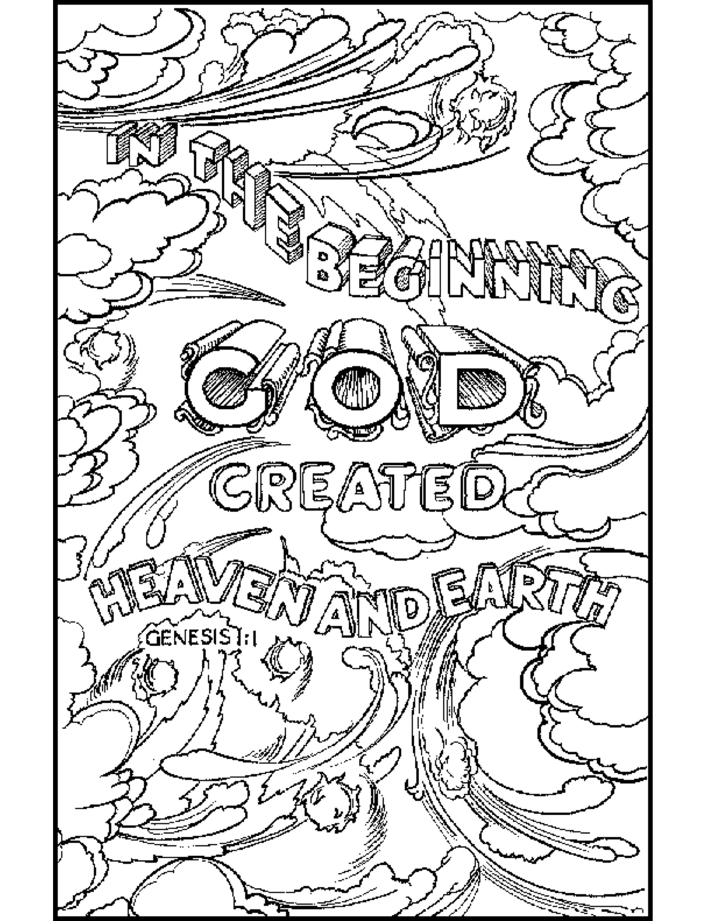 Bible Verse Coloring Pages For Adults at Free