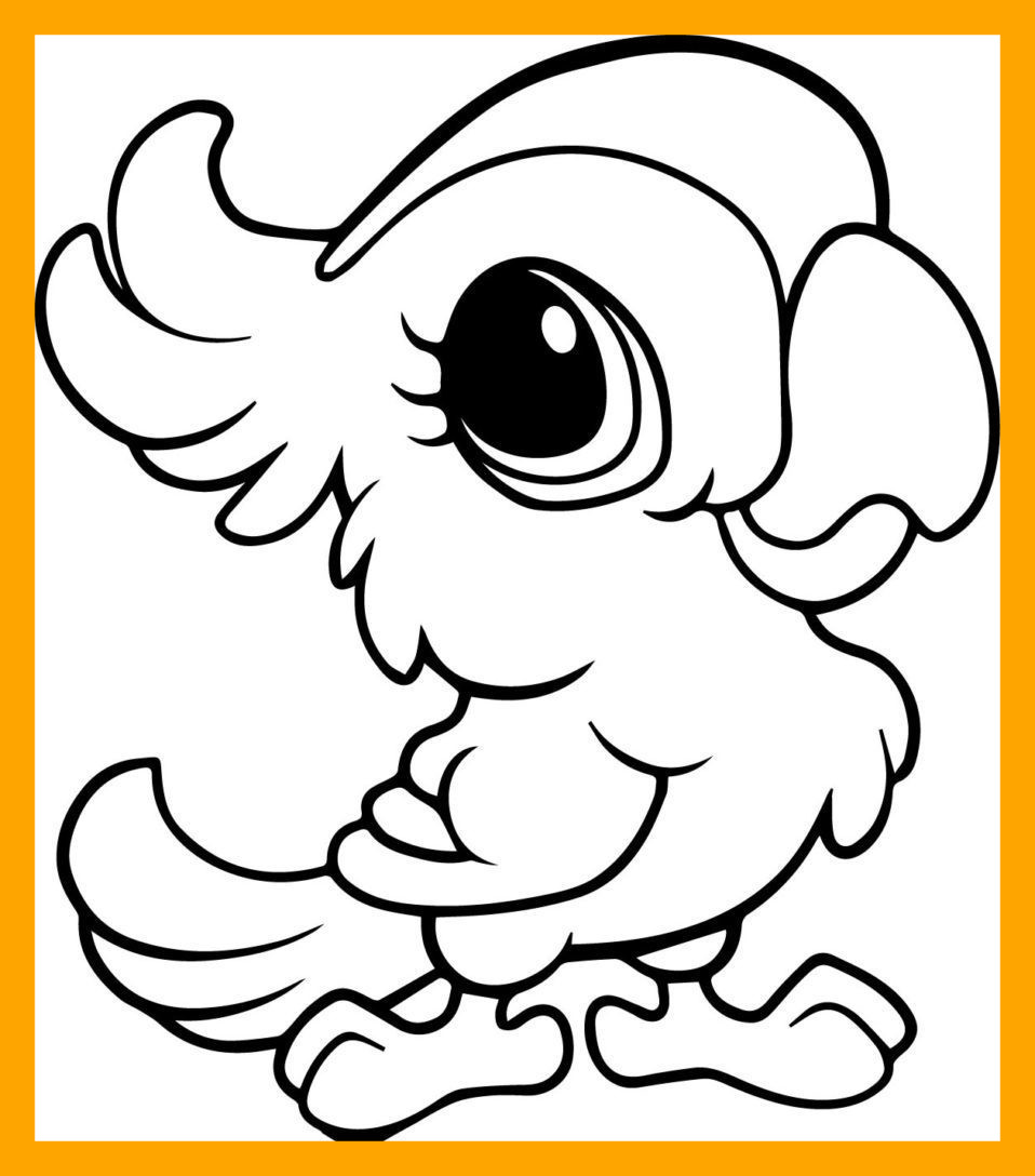 Big Eyed Animal Coloring Pages at GetColorings.com | Free printable