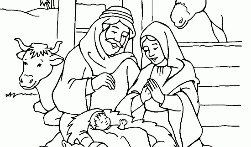 Birth Of Jesus Coloring Page At GetColorings Free Printable Colorings Pages To Print And Color