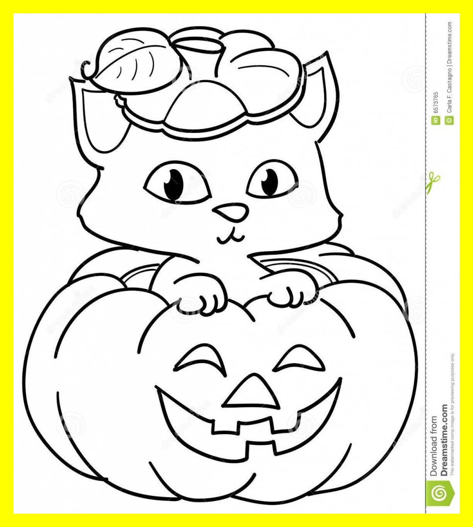 Black Cat Coloring Pages Halloween at GetColorings.com | Free printable