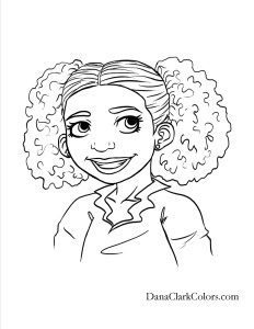 black girl coloring pages
