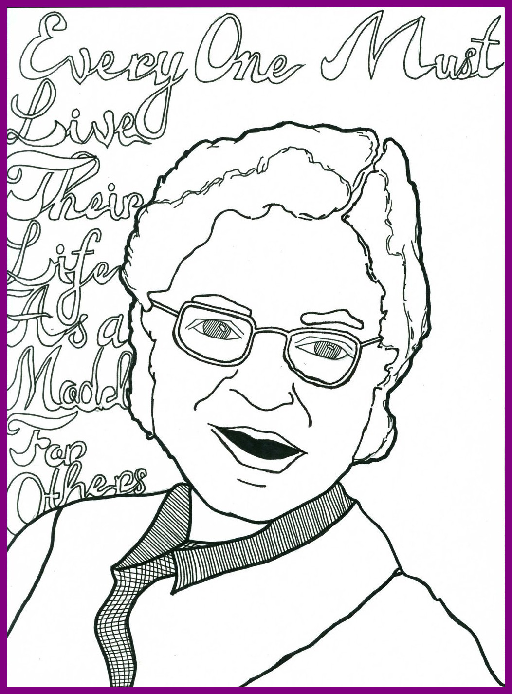 Free Coloring Pages For Black History Month at Free