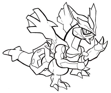 Black Kyurem Coloring Pages at GetColorings.com | Free printable