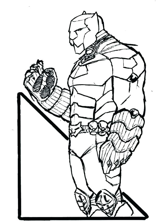 Black Panther Coloring Pages at GetColoringscom Free