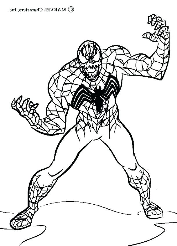 Black Spiderman Coloring Pages at GetColorings.com | Free ...