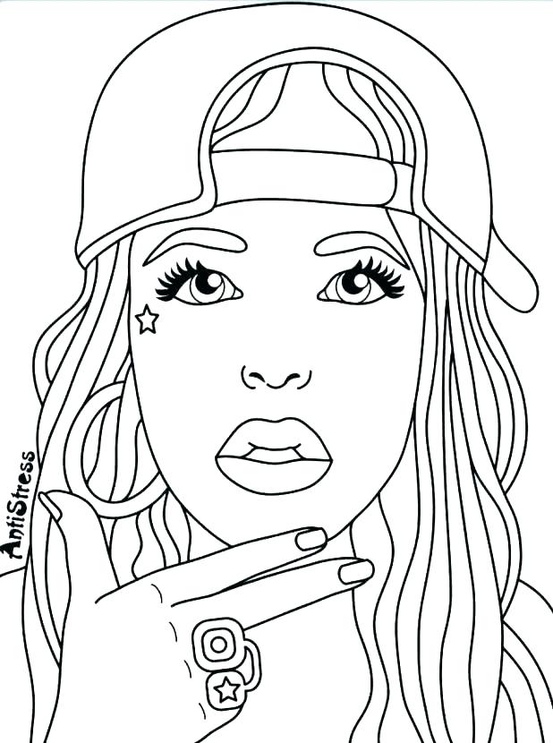 Black Women Coloring Pages at GetColorings.com | Free printable