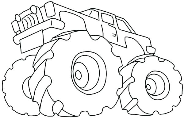 600x388 Blaze Coloring Pages And The Monster Truck