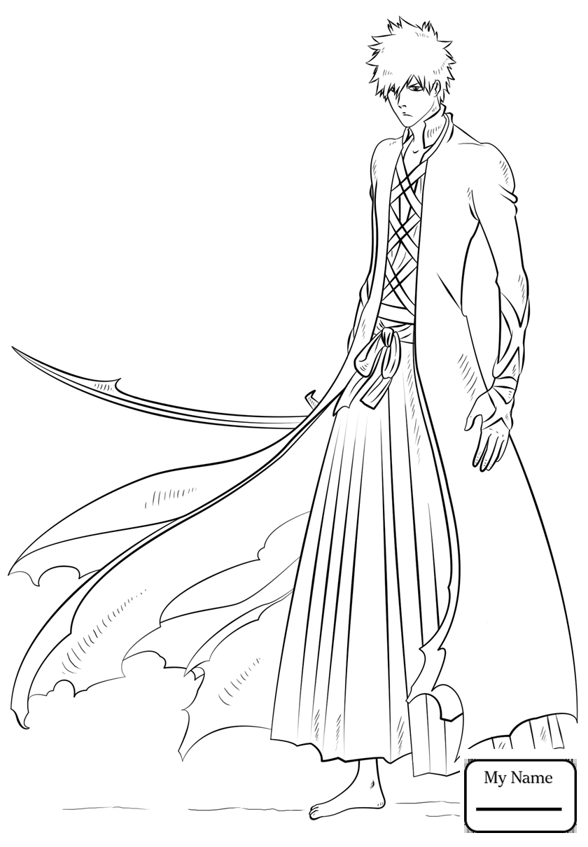 Bleach Anime Coloring Pages at GetColorings.com | Free printable