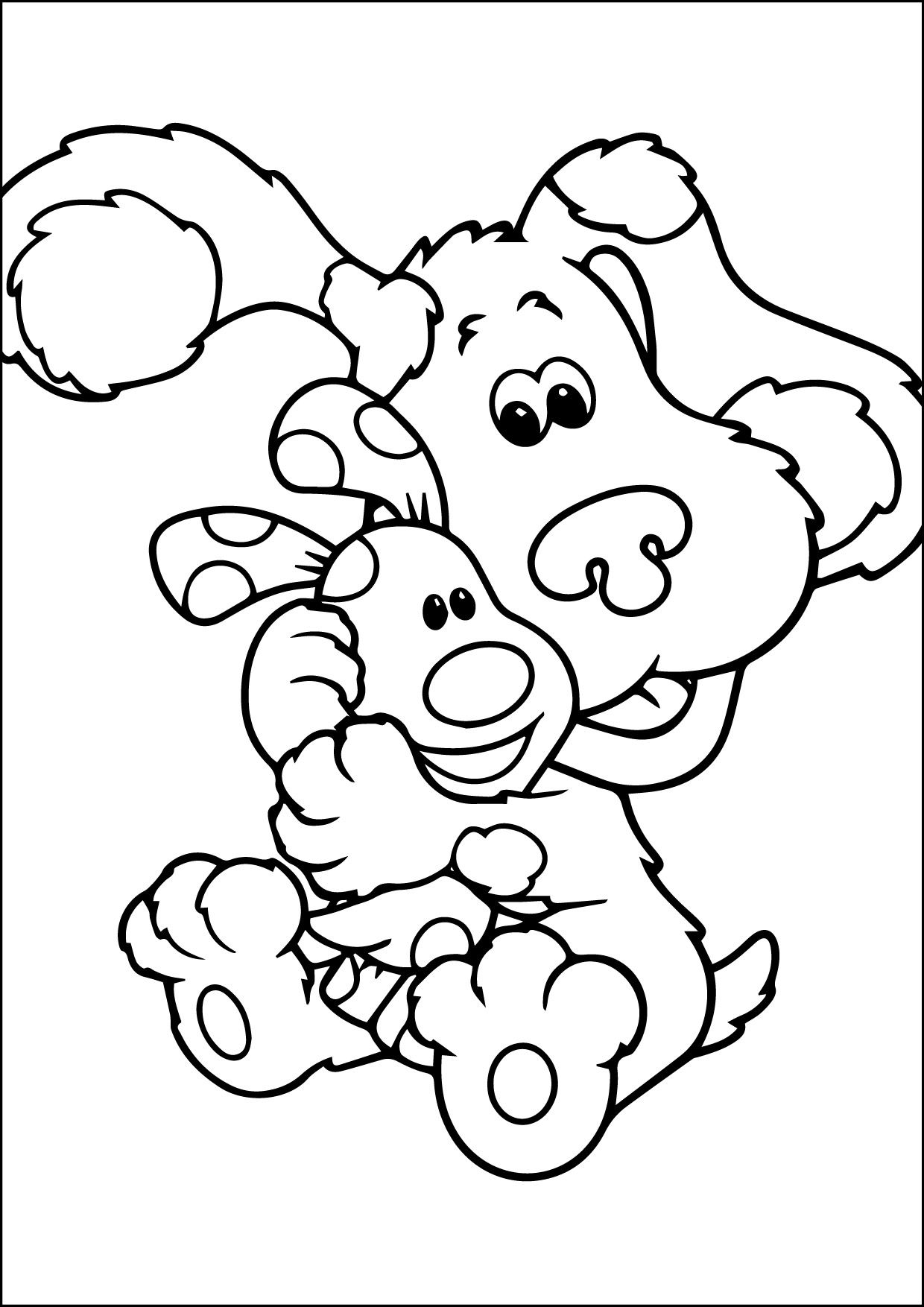 Blues Clues Printable Coloring Pages at GetColorings com Free