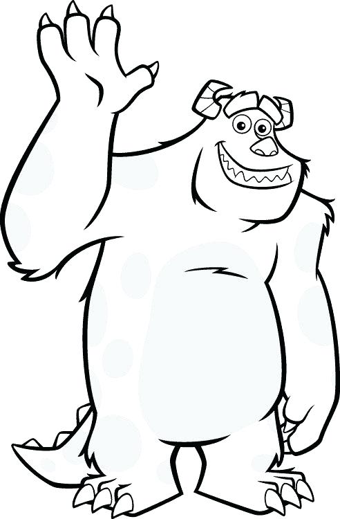 492x750 Boo Coloring Page Free Printable Pages