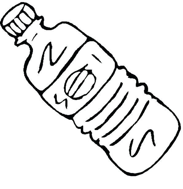 Bottle Coloring Page At Getcolorings Free Printable Colorings