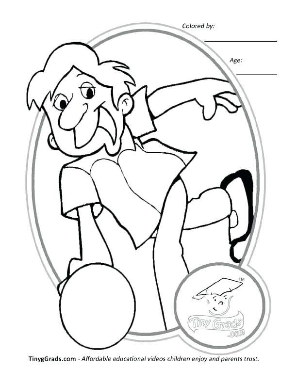 Flintstones Bowling Pages Coloring Pages