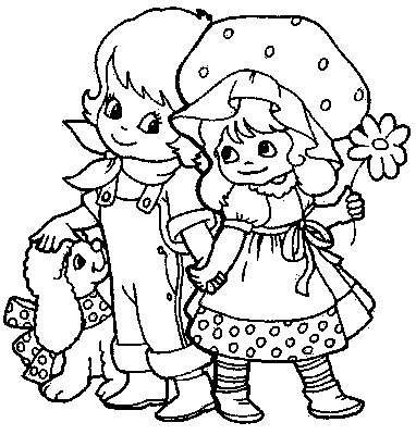 Boy And Girl Holding Hands Coloring Pages at GetColorings.com | Free