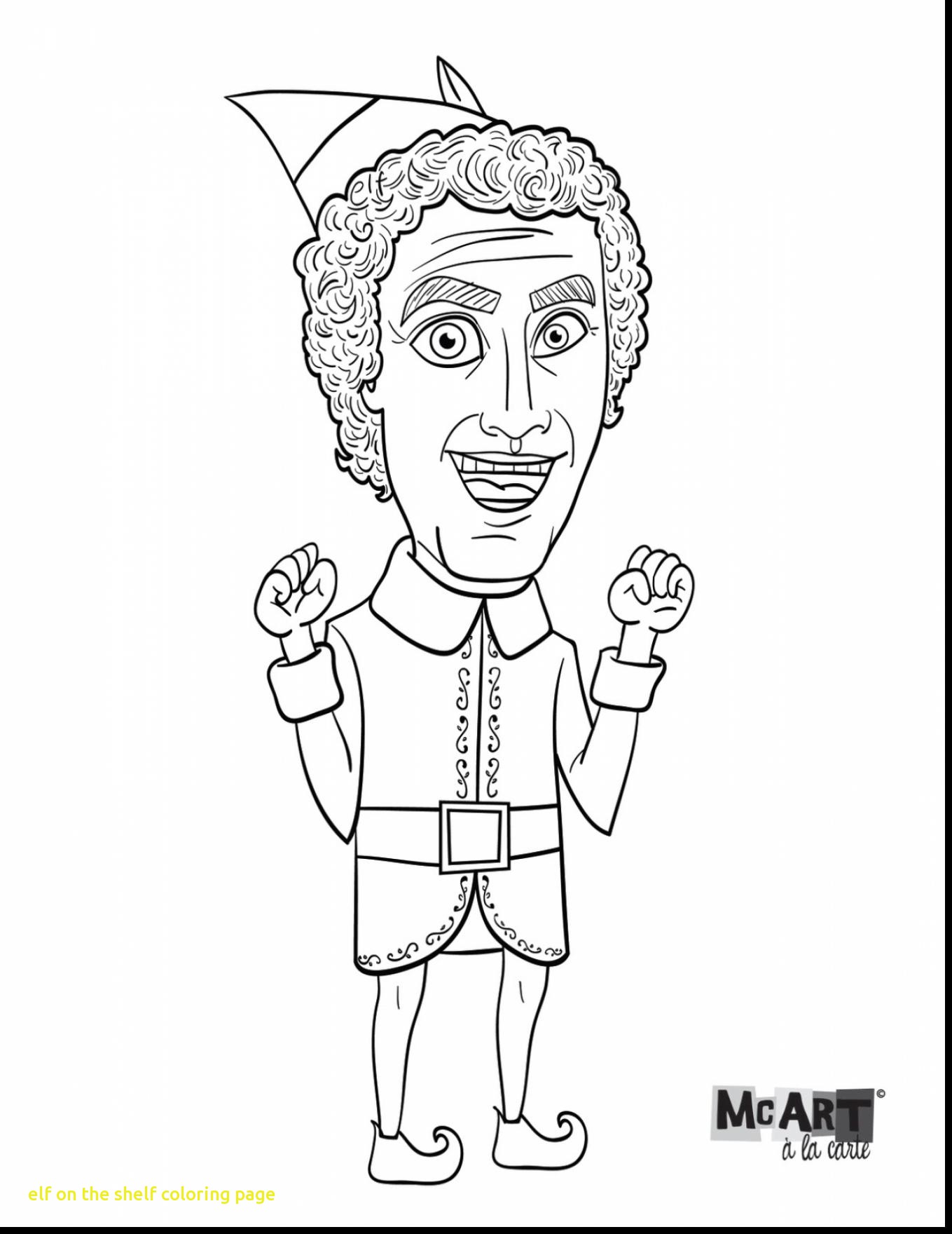 Boy Elf On The Shelf Coloring Pages at GetColorings.com | Free