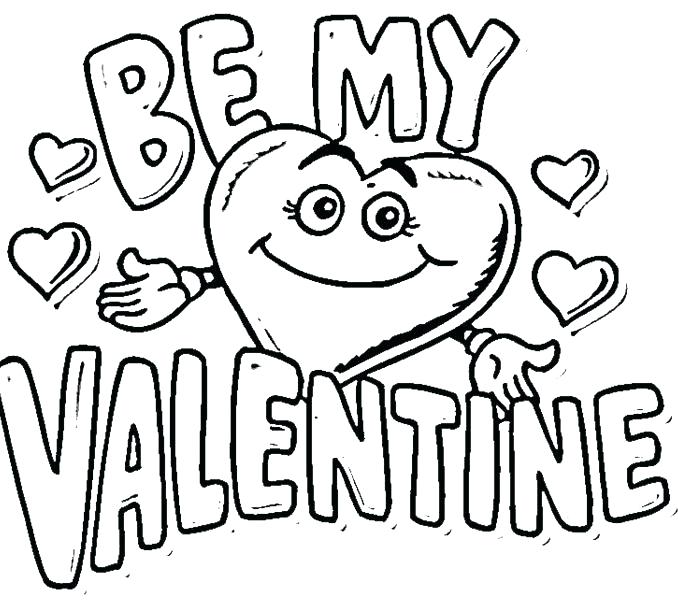 Boy Valentines Day Coloring Pages At GetColorings Free Printable