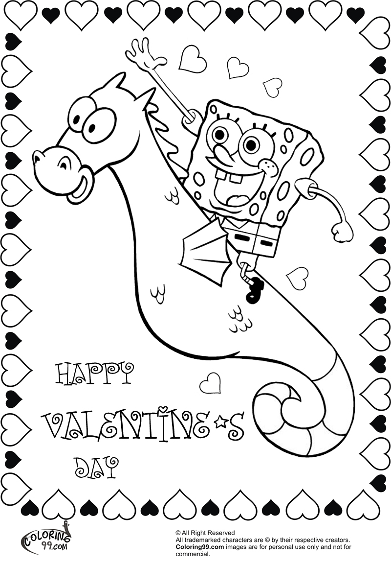 Boy Valentines Day Coloring Pages At GetColorings Free Printable
