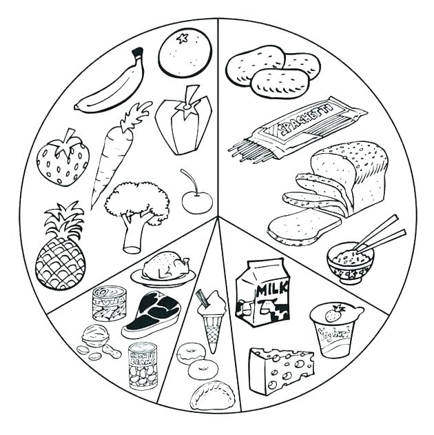 Breakfast Food Coloring Pages at GetColorings.com | Free printable