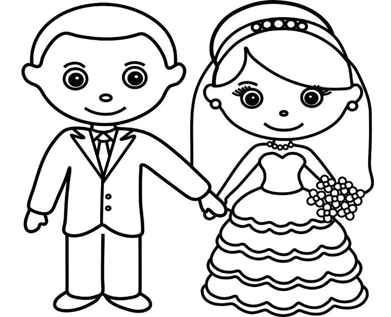 bride and groom coloring pages free at getcolorings com free