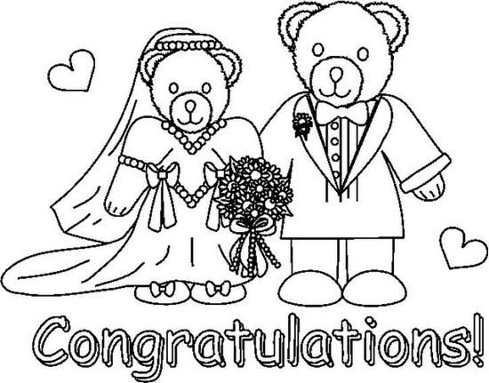 Bride Groom Coloring Page At GetColorings Free Printable 