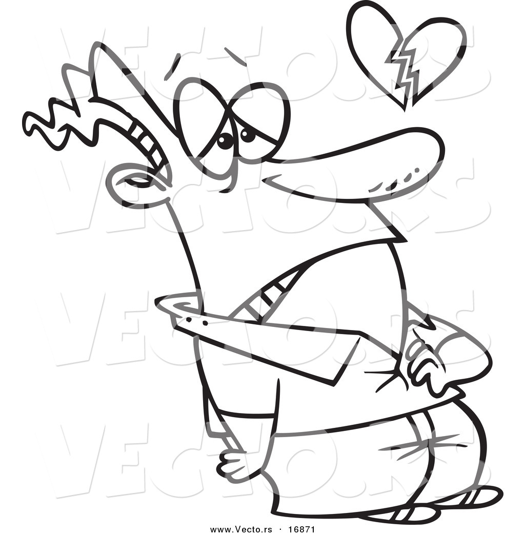 Broken Heart Coloring Pages at GetColorings.com | Free printable