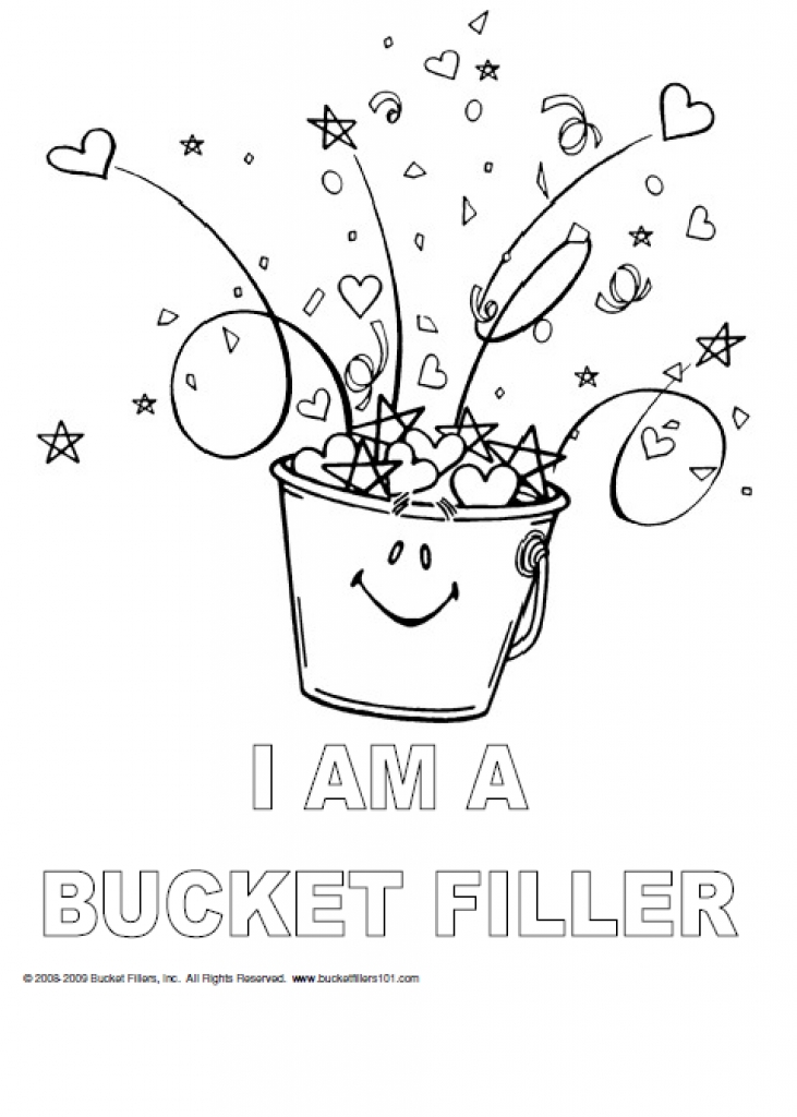 Bucket Coloring Pages at Free printable colorings