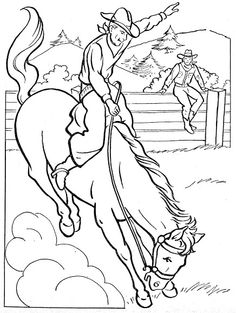 Bucking Horse Coloring Pages at GetColorings.com | Free printable