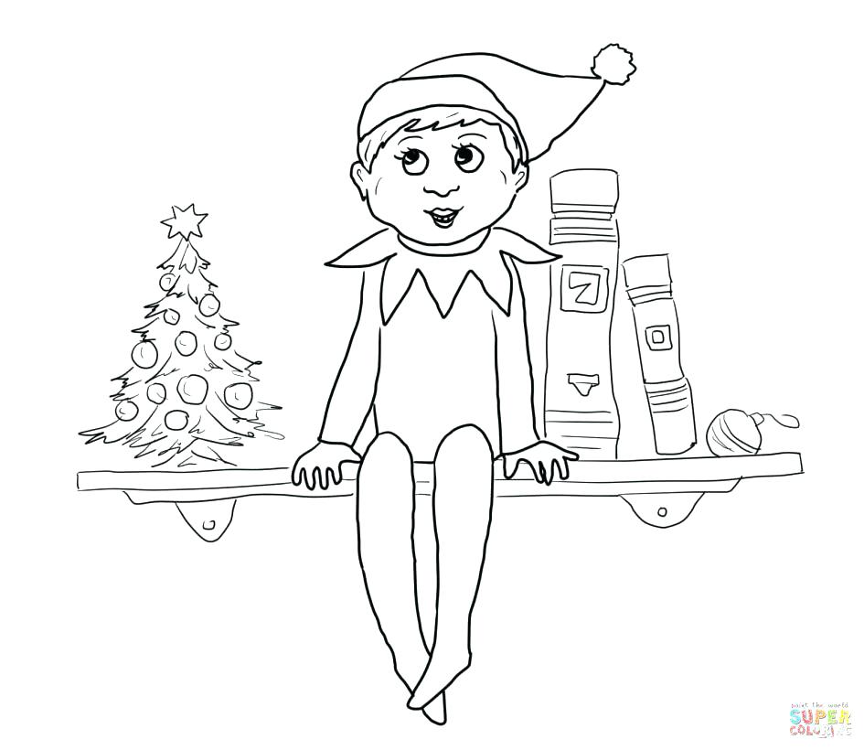 Buddy The Elf Coloring Pages at Free printable