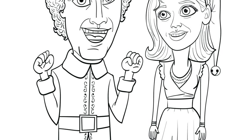 Buddy The Elf Coloring Pages At GetColorings Free Printable 