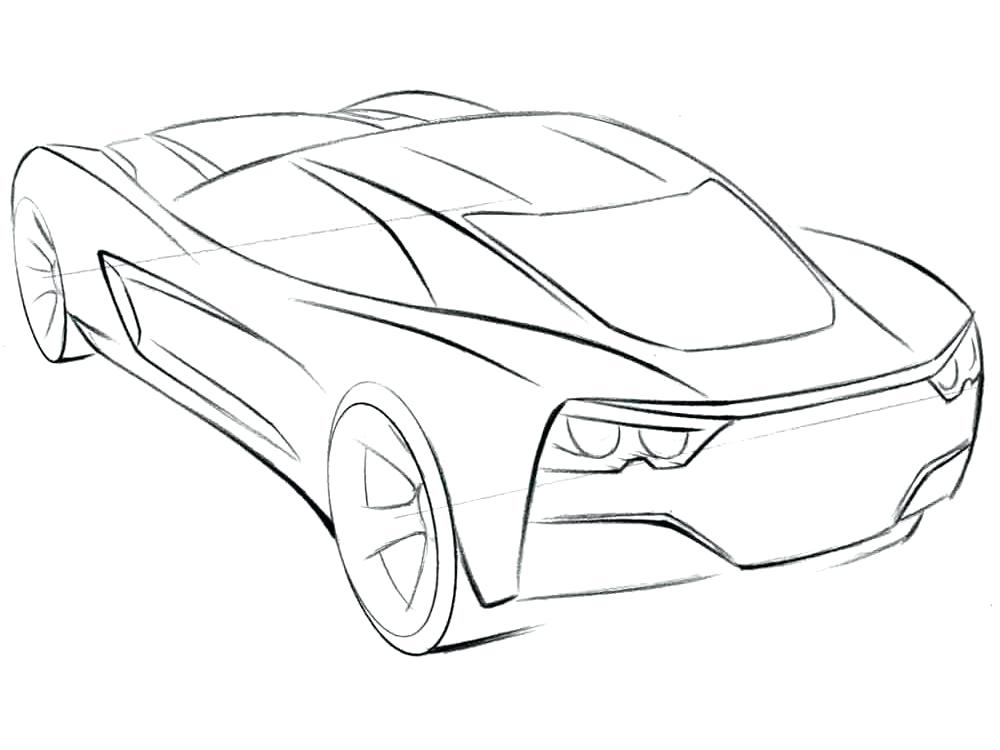 Bugatti Chiron Coloring Page At GetColorings Free Printable 