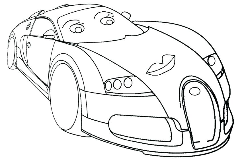 Bugatti Veyron Coloring Pages at GetColoringscom Free
