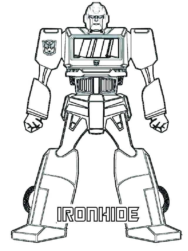 Bumblebee Transformer Coloring Pages Printable At GetColorings 