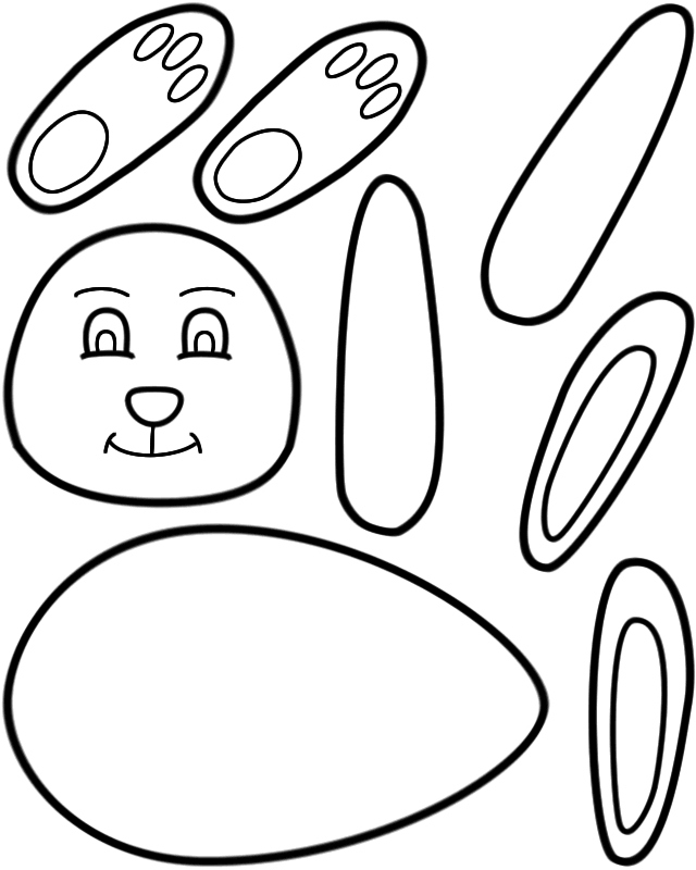 640x800 Ear Coloring Page Best Of Printable Easter Bunny Ears
