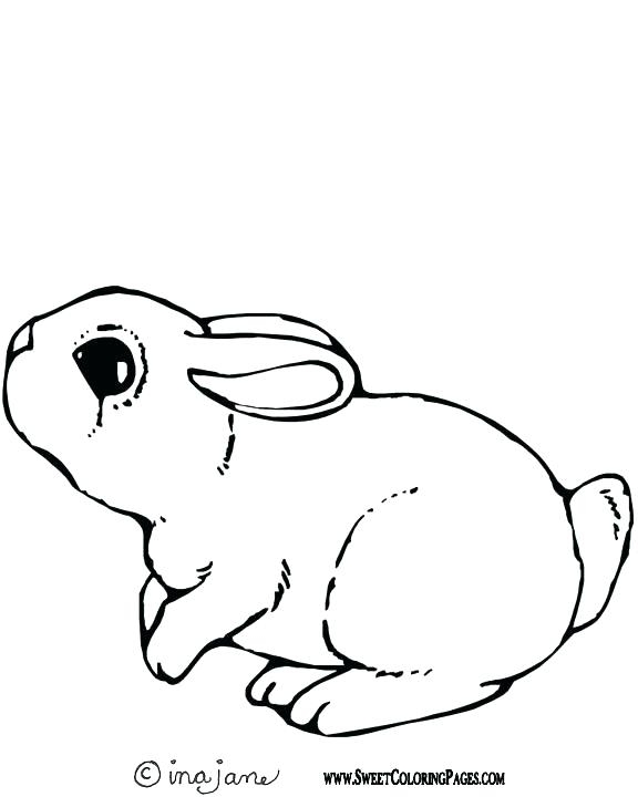 Bunny Ears Coloring Page at GetColorings.com | Free printable colorings