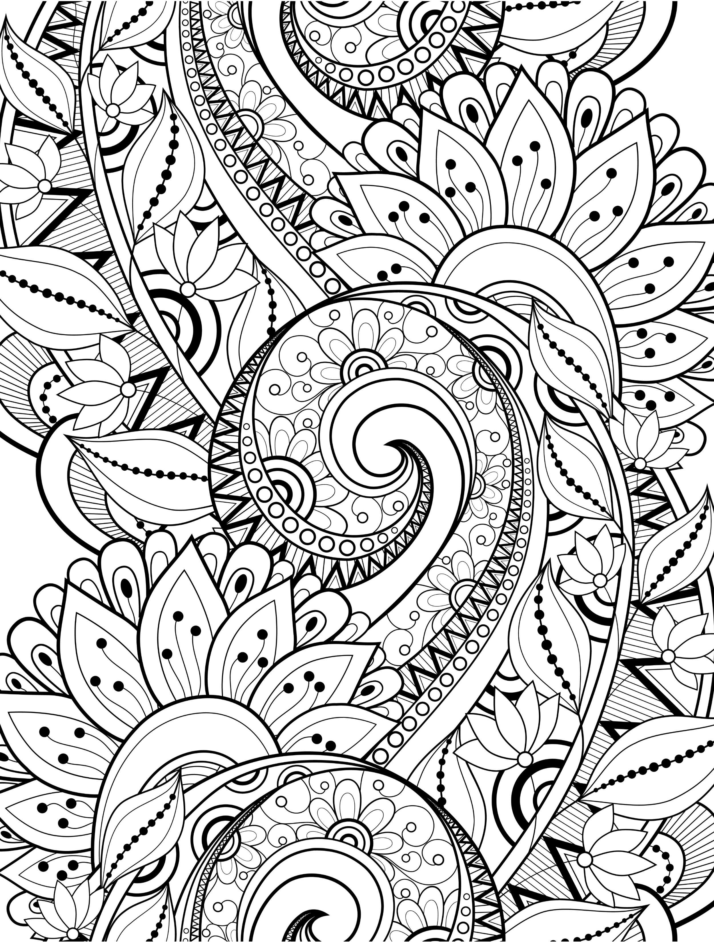 Busy Coloring Pages At Free Printable Colorings