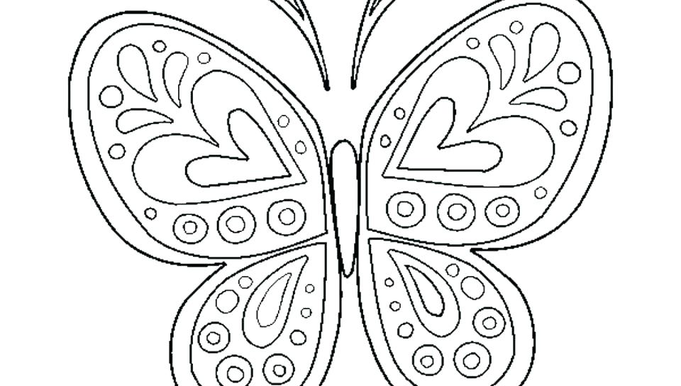 Butterfly Coloring Pages at GetColorings.com | Free printable colorings