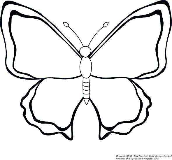 Butterfly Coloring Pages For Preschool at GetColorings.com ...
