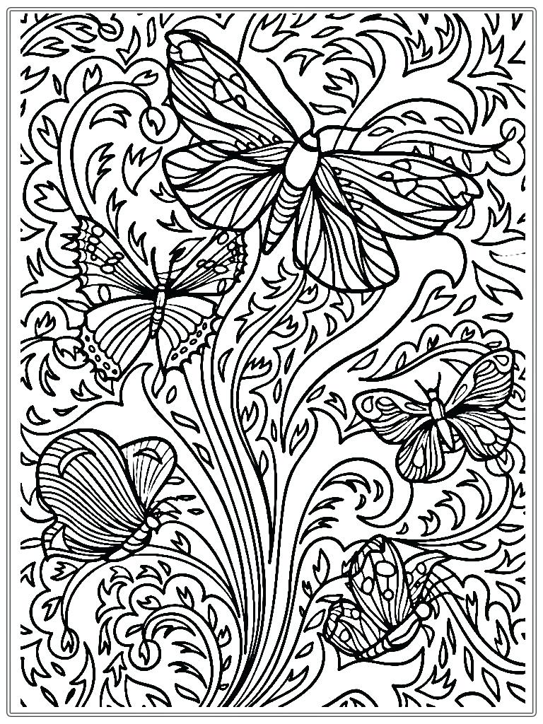 Butterfly Mandala Coloring Pages At GetColorings Free Printable 