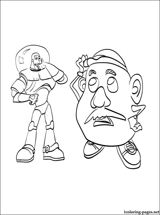 Buzz Lightyear Face Coloring Pages at GetColorings.com | Free printable