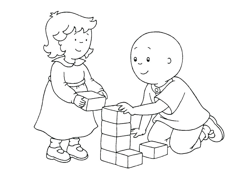 Caillou Printable Coloring Pages at GetColorings.com | Free printable