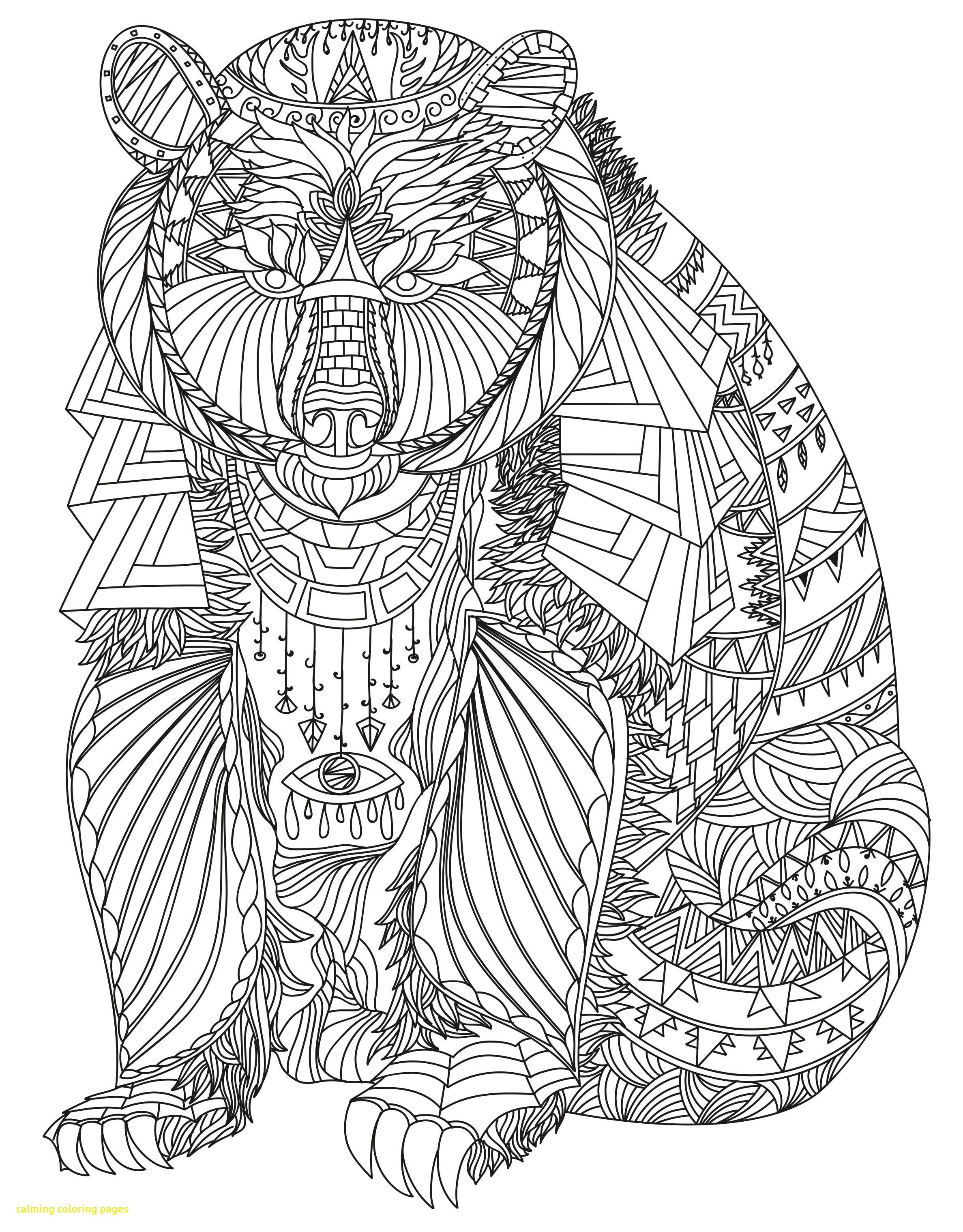 Calming Coloring Pages at GetColoringscom Free